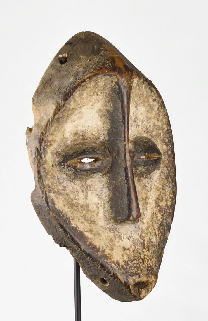 Superb ! LEGA Idimu Bwami wood Mask Congo Drc African Tribal Art Gallery 1197 - 8