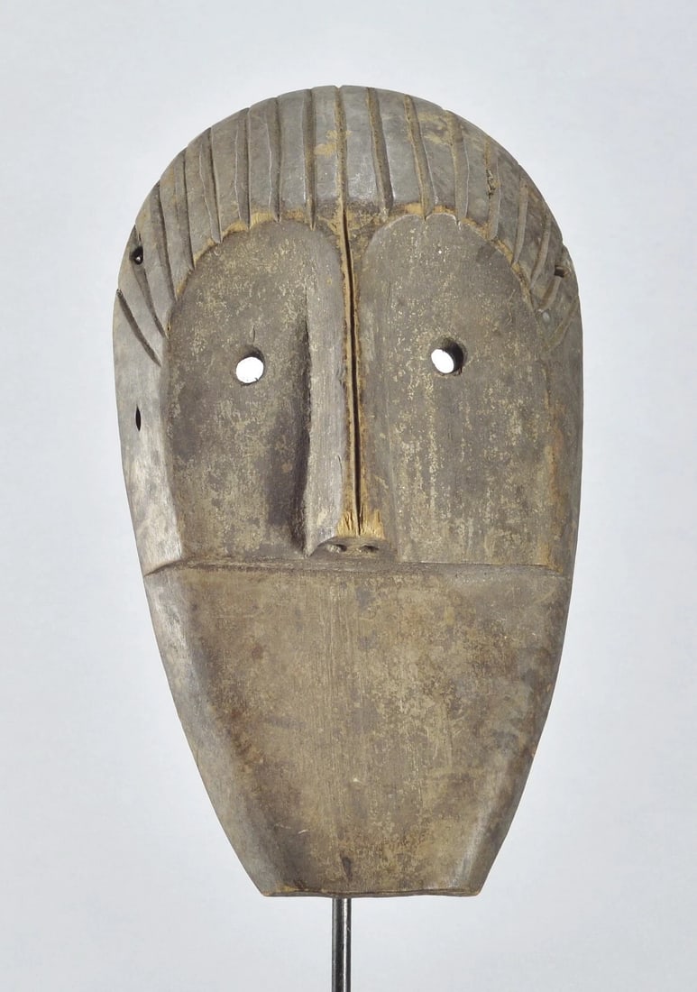 Beautiful MBOLE BAMBOLE Mask Congo Rdc Zaire Kongo African Tribal Art 1894 - 2