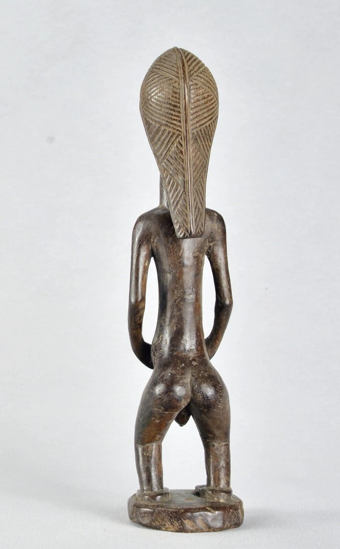 Nice TABWA ancestor figure statue Congo Drc African sculpture Tribal Art 1861 - 10