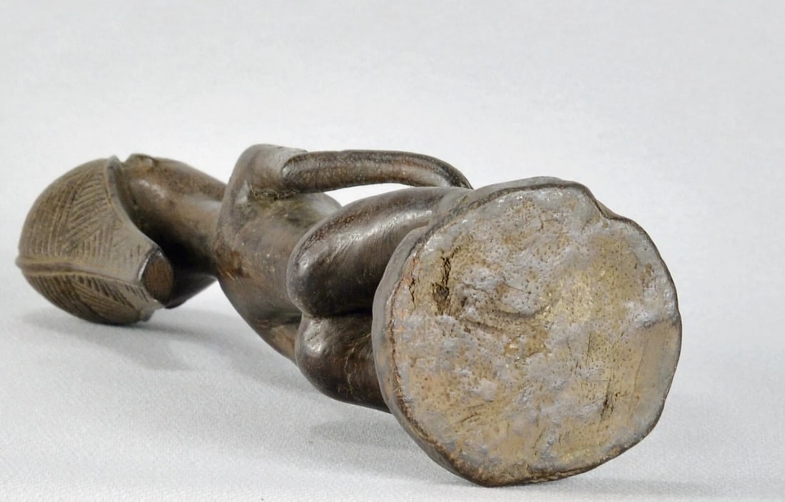 Nice TABWA ancestor figure statue Congo Drc African sculpture Tribal Art 1861 - 12