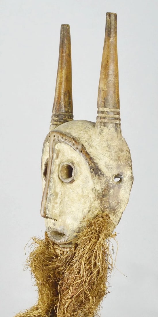 Rare LEGA KWAME Kayamba Mask Bwami Cult Congo Drc African Tribal Art 1131 - 4