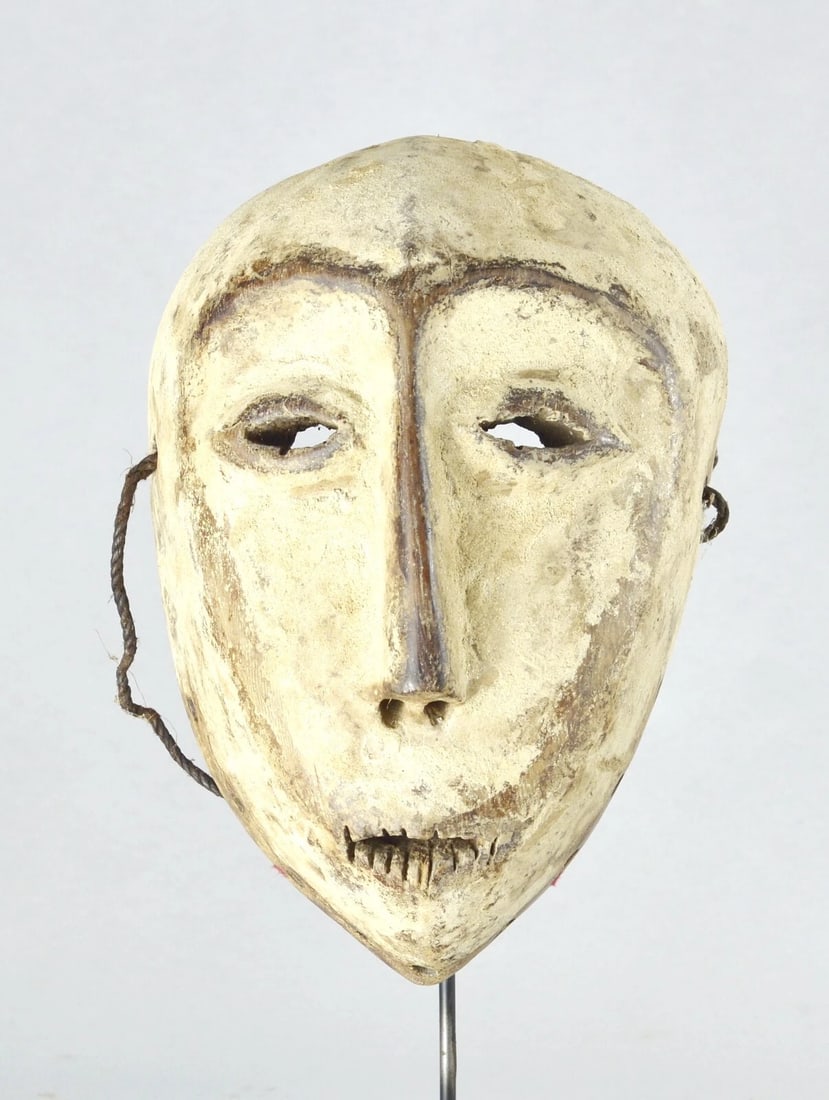 Powerful Lega idimu Wooden Mask Bwami Congo Drc Zaire African Tribal Art mc 1844 - 3