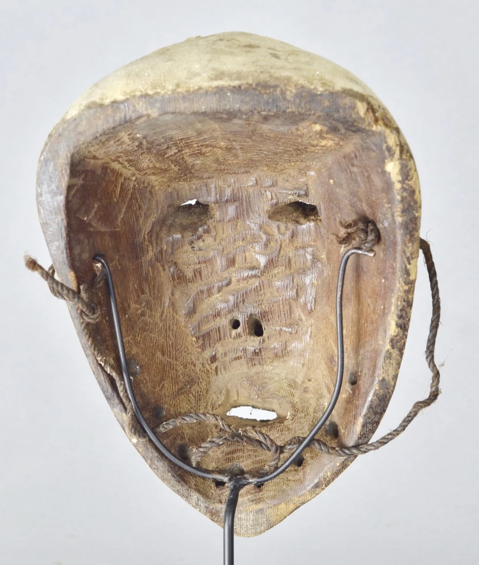 Powerful Lega idimu Wooden Mask Bwami Congo Drc Zaire African Tribal Art mc 1844 - 7