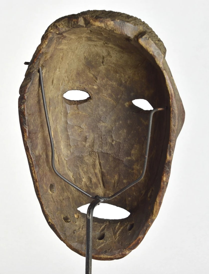 Powerful ZANDE AZANDE Ubangi large Mask Congo DRC African Tribal Art 1365 - 2