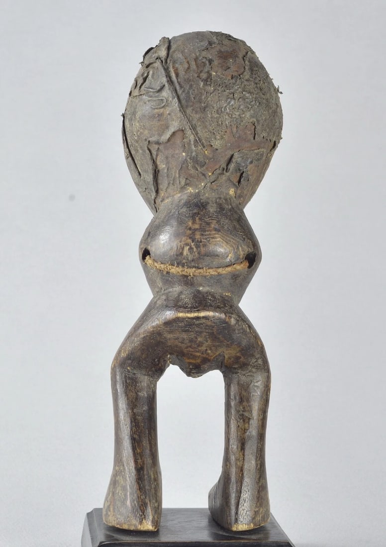 LEGA anthropomorphic figure Kakulu statue Bwami Congo African Tribal Art MC 1719 - 7