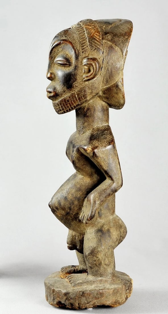 HEMBA Singiti Ancestor Figure Congo African Tribal Art Statue Sculpture 1340 - 7