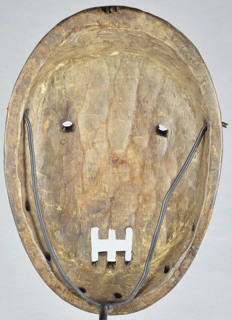 Cute Metoko Mask Mituku Bukota cult Congo Drc African Tribal Art MC 1892 - 3