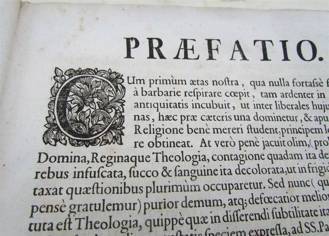 1750s VELLUM BINDING FOLIO HISTORIA ECCLESIASTICA antique by Graveson Ignatius - 4