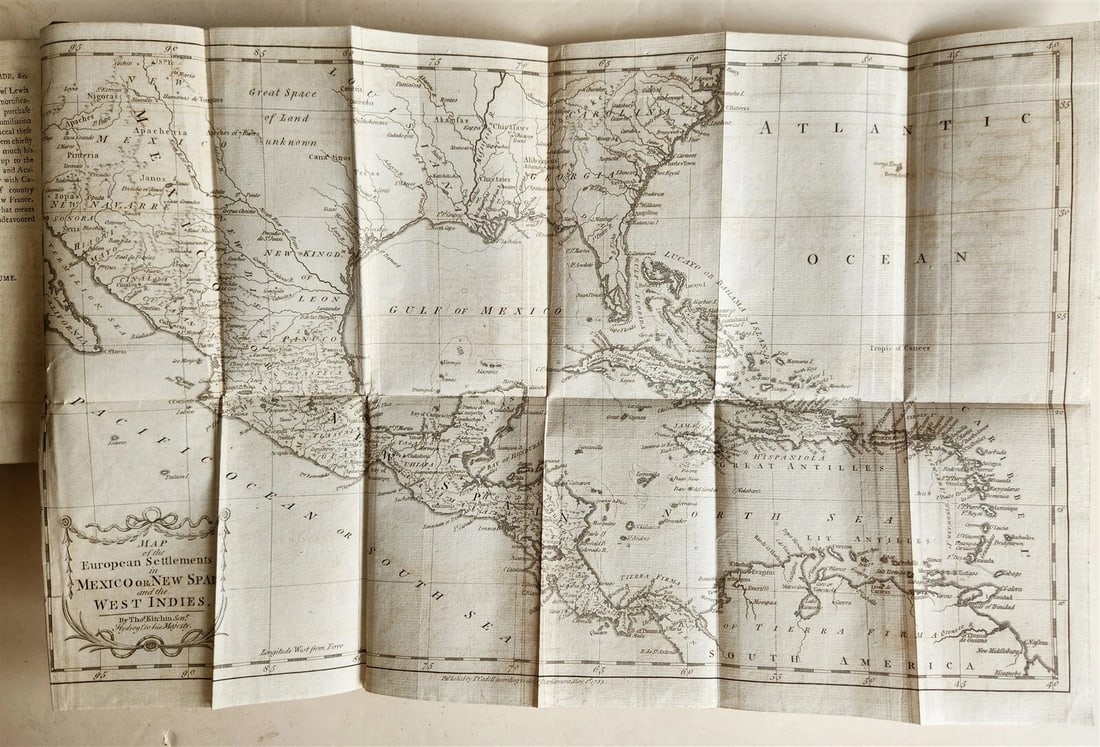 1788 HISTORY of EUROPEAN SETTLEMENTS & TRADE in EAST & WEST INDIES 8 VOL antique - 7