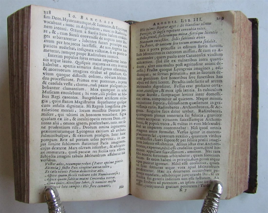 1659 ARGENIS by John Barclay ANTIQUE Scotland ELZEVIER PRESS - 7