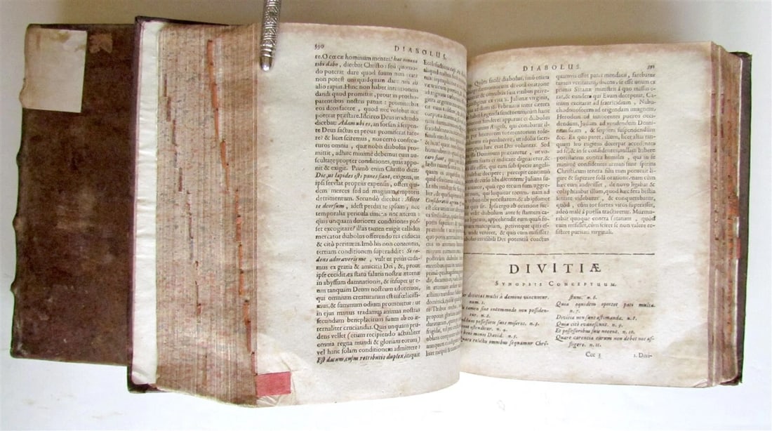 1686 ALPHABETUM MORALE by R.P. Stephani S. Paulo antique 2 VOLUMES - 6