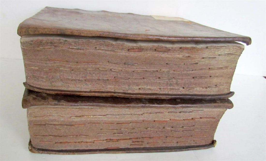 1686 ALPHABETUM MORALE by R.P. Stephani S. Paulo antique 2 VOLUMES - 7