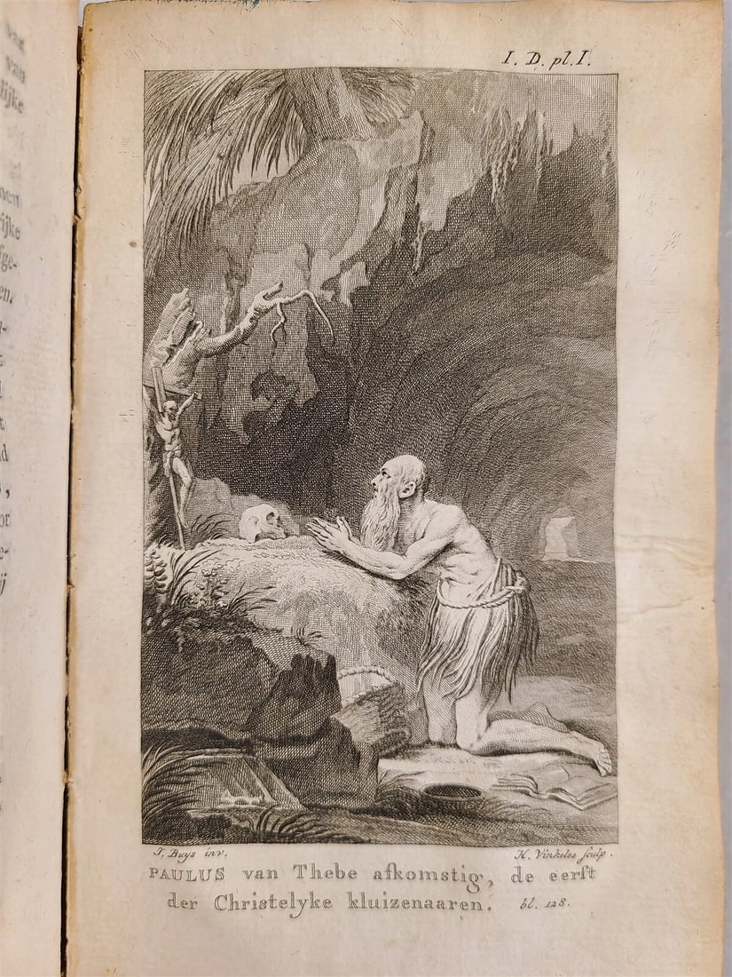 1789-92 PHILOSOPHY by J. ZIMMERMAN in DUTCH antique 4 VOLUMES illustrated - 3