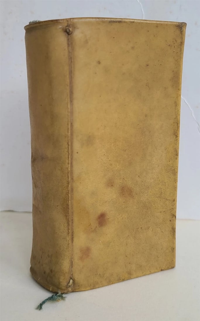 1619 IL PASTOR FIDO Tragicomedia pastorale antique VELLUM BOUND - 2