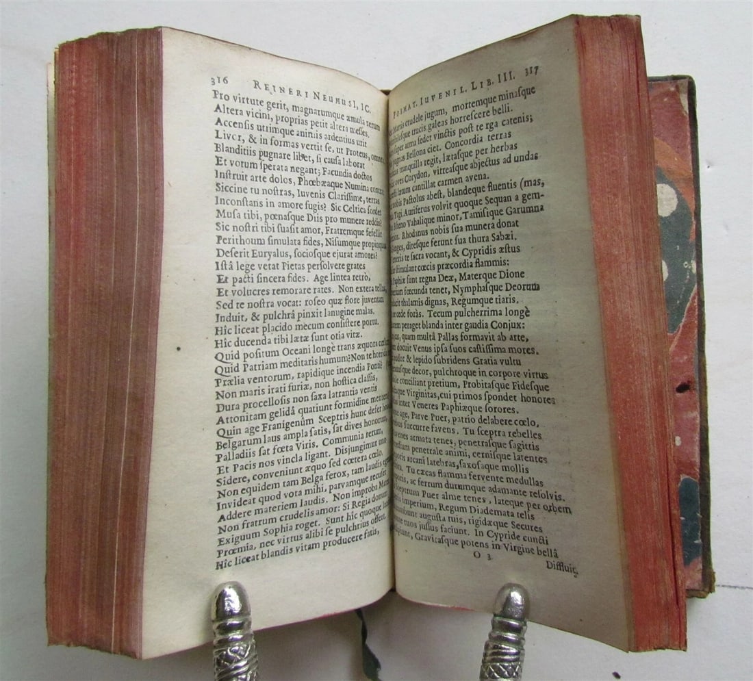 1644 POETRY by R.Neuhusius ANTIQUE in LATIN Poemata iuvenilia - 5