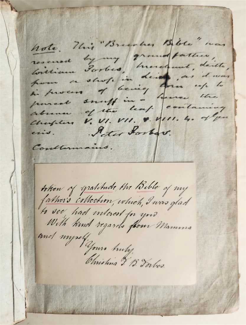 1615 BIBLE in ENGLISH by ROBERT BARKER antique ILLUSTRATED - 5