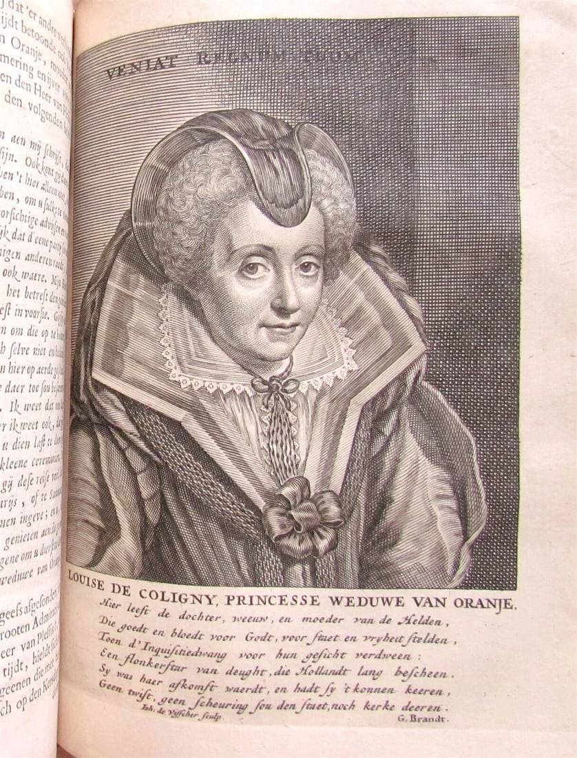 1674 HISTORY of REFORMATION by G. BRANDT 4 VOLUMES VELLUM antique ILLUSTRATED - 7