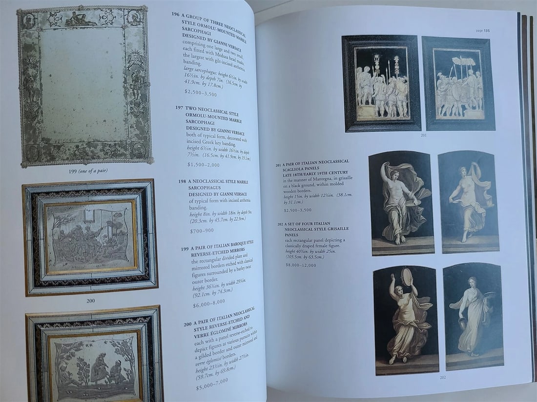 GIANNI VERSACE SOTHEBY'S AUCTION 2001 CATALOG - 3