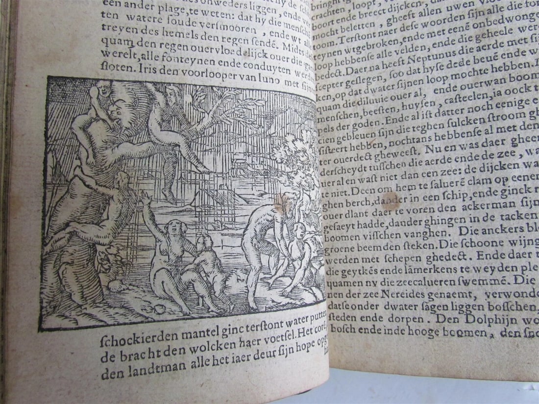 1619 OVID METAMORPHISIS antique ILLUSTRATED - 4