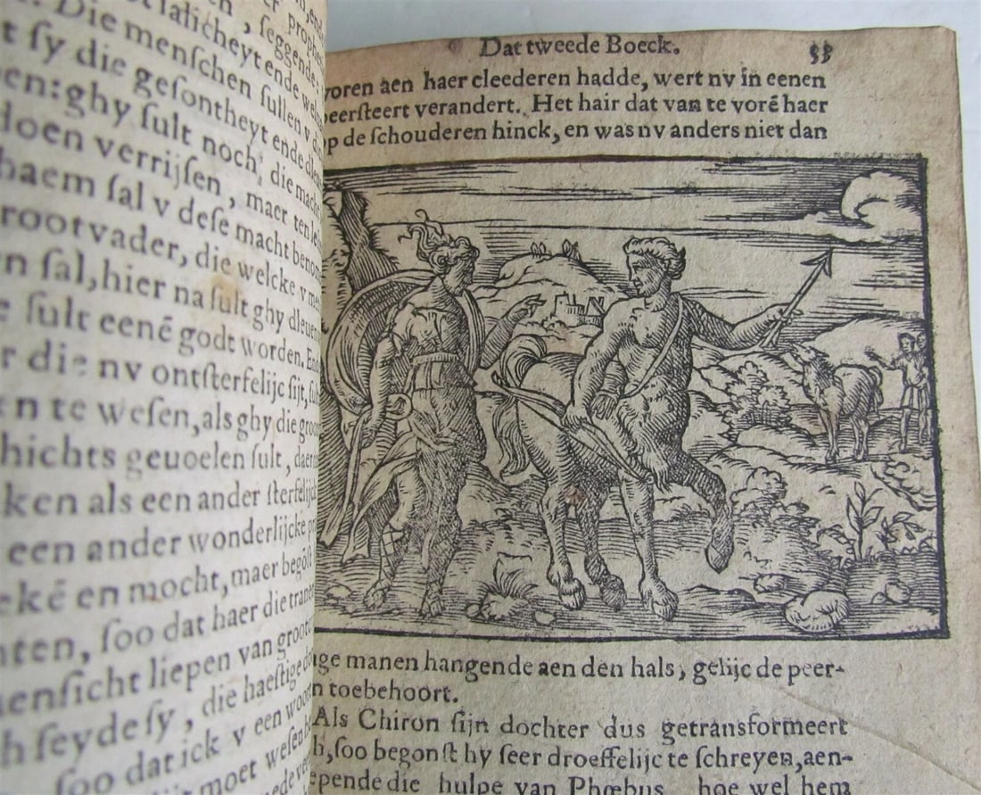 1619 OVID METAMORPHISIS antique ILLUSTRATED - 6