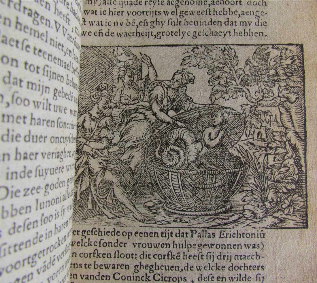1619 OVID METAMORPHISIS antique ILLUSTRATED - 8
