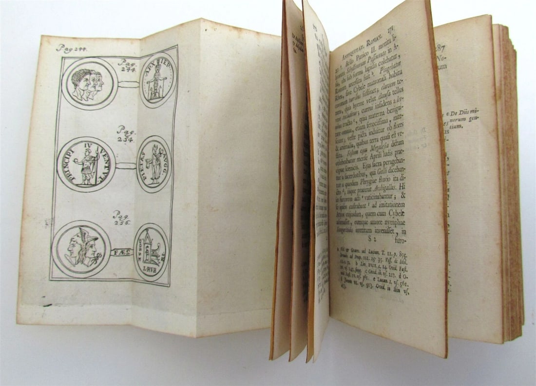 1723 RITUUM ROMANOS by G.H.NIEUPOORT antique ROMAN ANTIQUITY ILLUSTRATED - 6