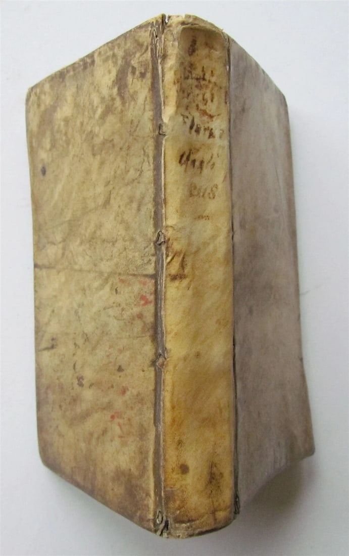 1652 HISTORY OF ENGLISH AFFAIRS antique VELLUM Florus Angelicus Rerum Anglicarum - 5
