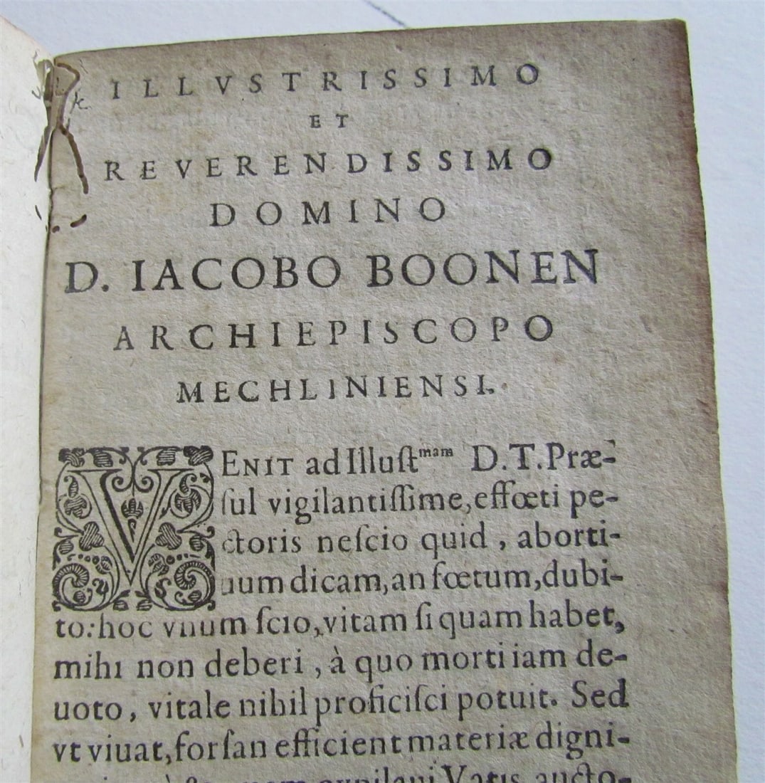 1622 POETRY by Aegidius Gelenius ANTIQUE VELLUM BOUND 17th CENTURY - 3