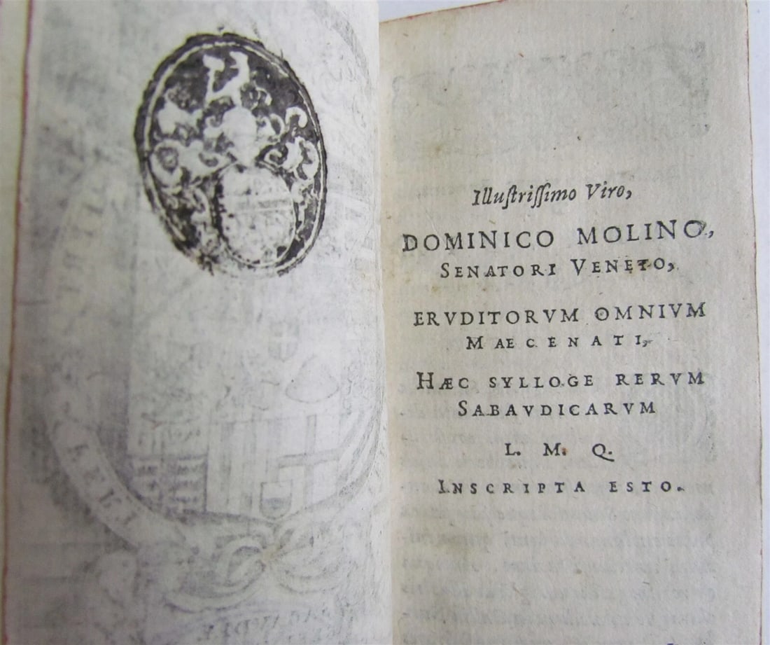 1634 ELZEVIR REPUBLIC & HISTORY of SAVOY antique Sabaudia Respublica et Historia - 3