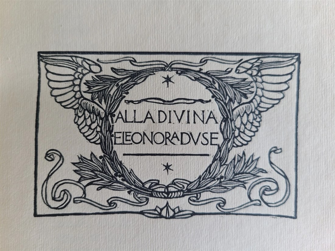 1903 FRANCESCA DA RIMINI EINE TRAGOEDIE IN VERSEN antique by GABRIELE D'ANNUNZIO - 4