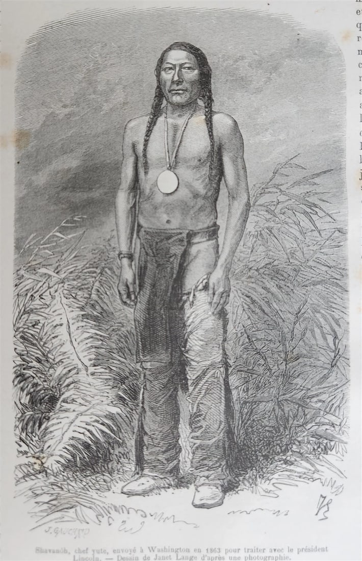 1868 HISTORY of VOYAGES ILLUSTRATED antique USA WILD WEST CAUCASUS ARCTIC SUDAN: Title: 1868 HISTORY of VOYAGES ILLUSTRATED antique USA WILD WEST CAUCASUS ARCTIC SUDAN Description: LE TOUR DE MONDE Nouveau Journal des Voyages. Publie sous la direction de E.Charton. [Published unde