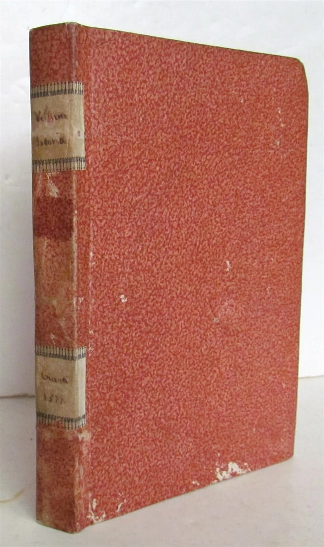1577 DELLA HISTORIA DI MATTEO VILLIANI antique ITALIAN HISTORY 16th CENTURY - 2