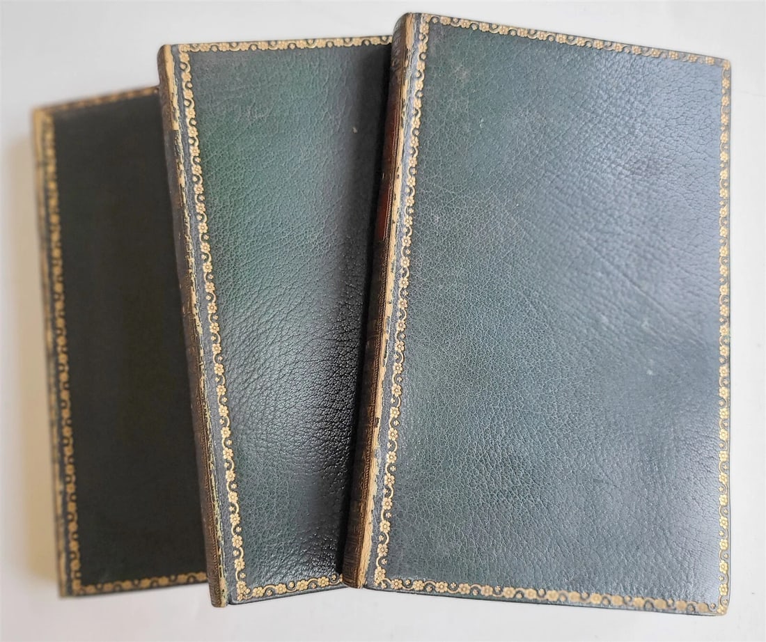 1798 DRAMATIC WORKS of DAVID GARRICK 3 VOLUMES antique - 2