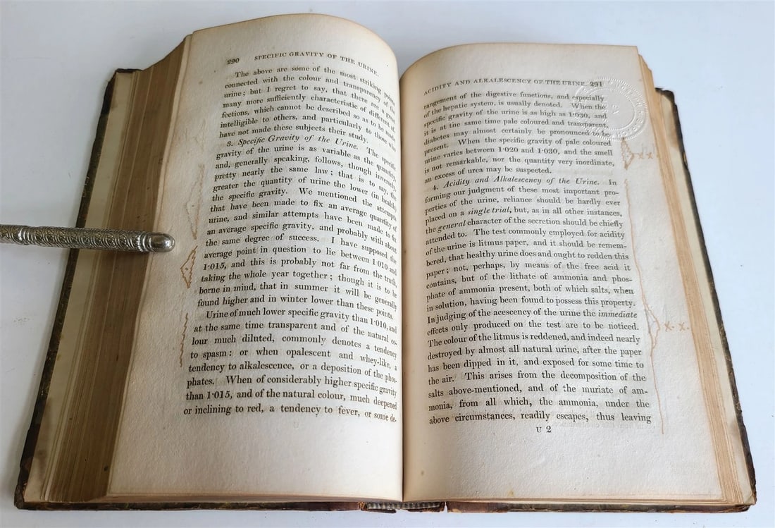 1825 NATURE TREATMENT of DIABETES CALCULUS AFFECTIONS of URINARY ORGANS antique - 6