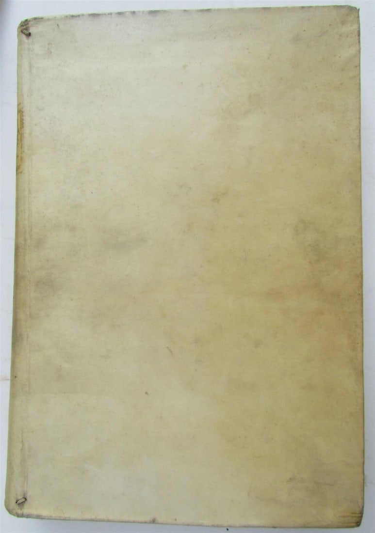 1759 VELLUM BOUND ANTIQUE FOLIO by PROSPERI FAGNANI - 2