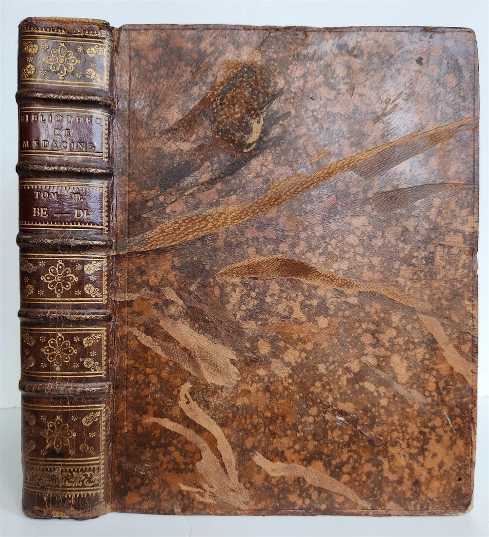 1750 MEDICAL TREATISE ILLUSTRATED ANATOMY by Francois PLANQUE antique V. 3 - 3