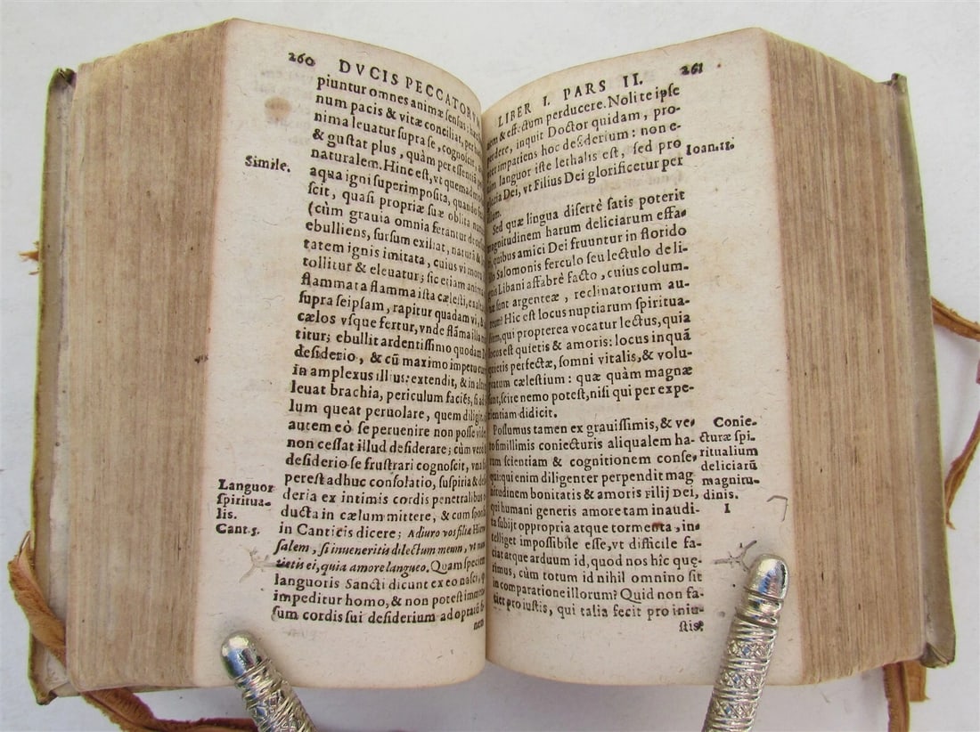 1601 THEOLOGY by Ludovici Granatensis ANTIQUE VELLUM BOUND - 4