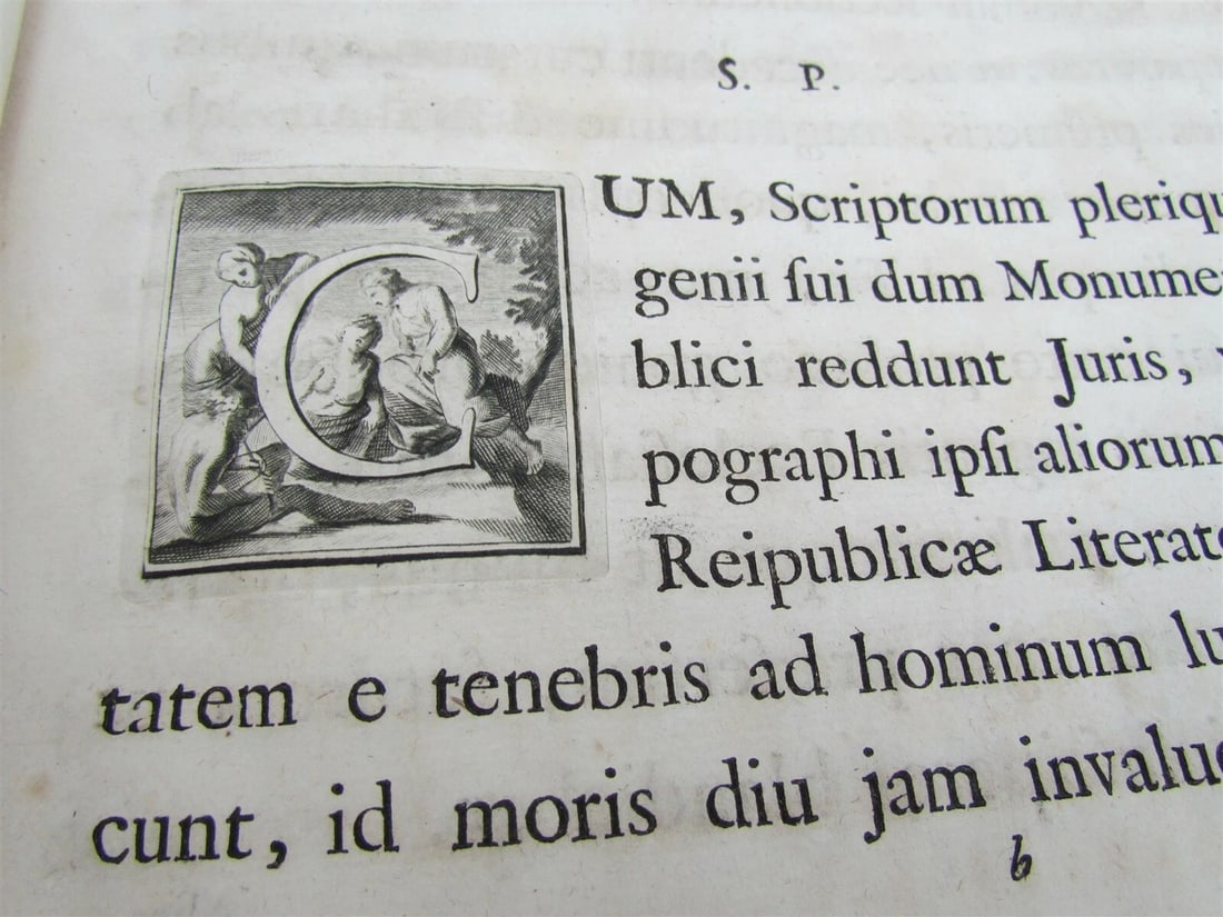 1769 VELLUM BOUND ANTIQUE FOLIO Disquisitiones Biblicae R.P.F. Claudii Frassen - 6