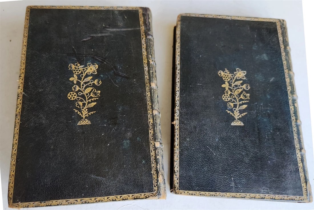 1679 BIBLE ENGLISH 2 VOLUMES antique Old & New Testament w/ Concordance & Psalms - 7