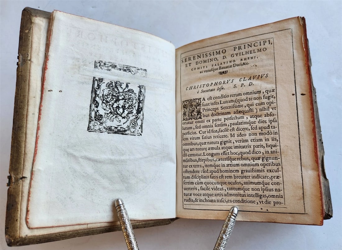 1593 ASTRONOMY In Sphaeram Joannis de Sacro Bosco ANTIQUE by Christopher Clavius - 5