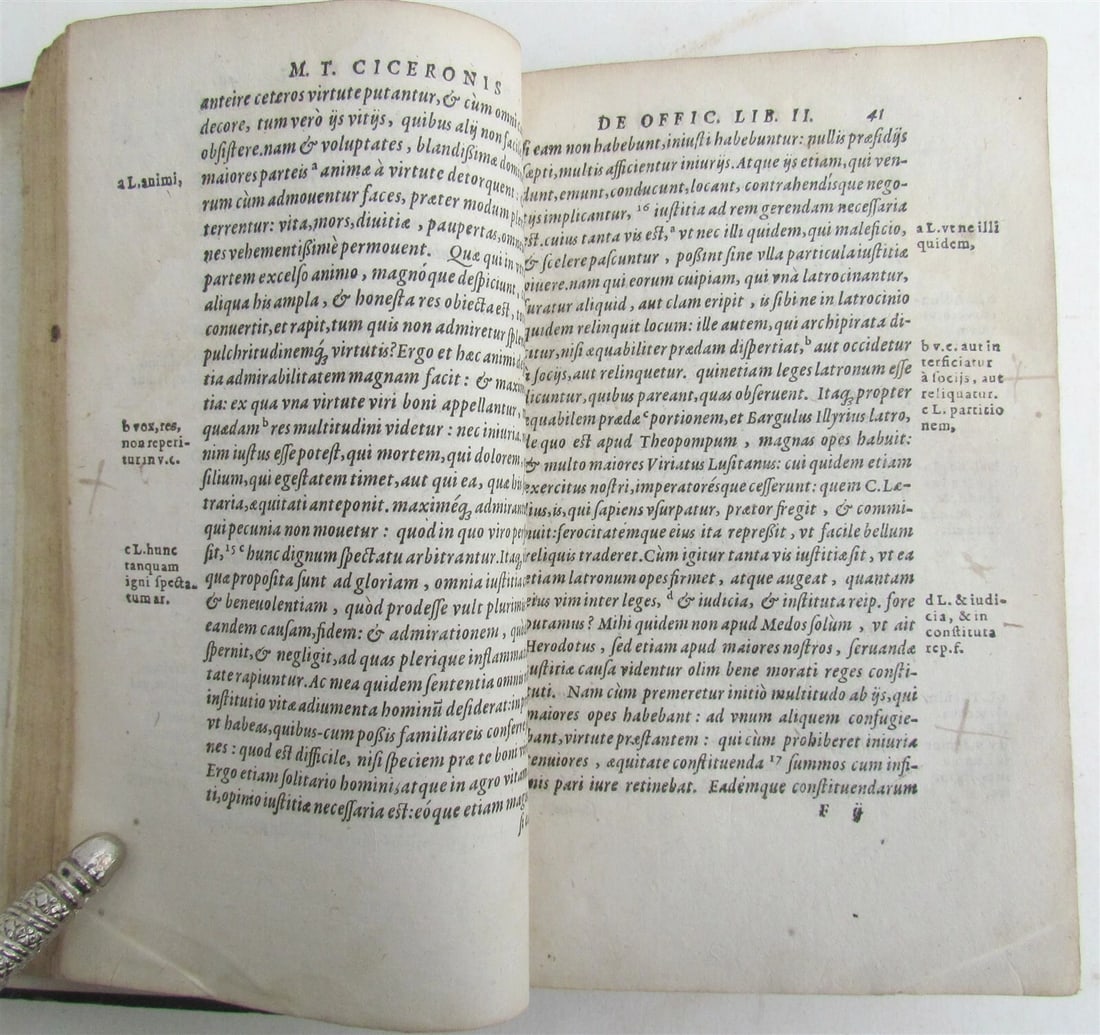 1581 CICERO PHILOSOPHICORUM 16th CENTURY Ciceronis - 7