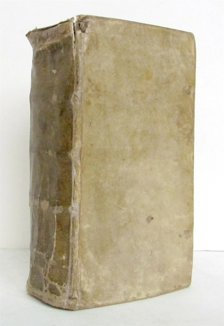 1631 POETRY by C. Barlaeus antique 17th CENTURY VELLUM BINDING - 2