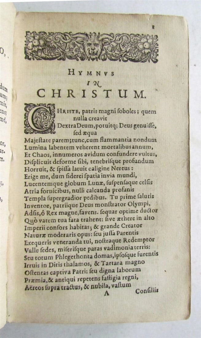 1631 POETRY by C. Barlaeus antique 17th CENTURY VELLUM BINDING - 4