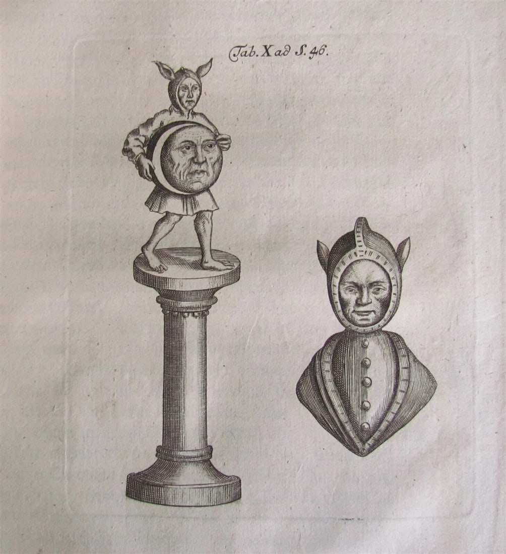 1750 GERMAN HISTORY ILLUSTRATED antique De origine Germanorum eorumque vetustis - 5