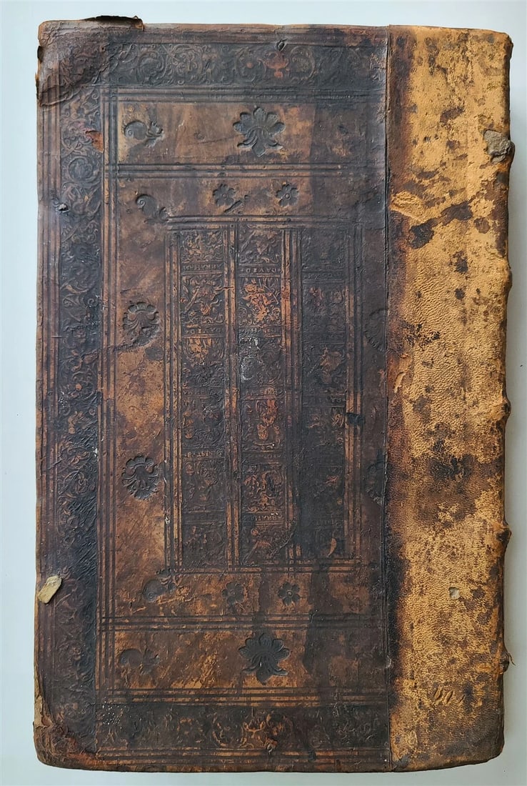1542 BIBLE COMMENTARY by Dionysius Cartusianus antique FOLIO Commentariorum opus - 3