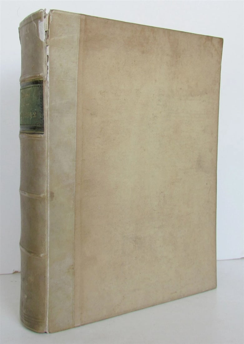 1588 Delle lettere familiari del sig. TORQUATO TASSO antique vellum 16th century - 2