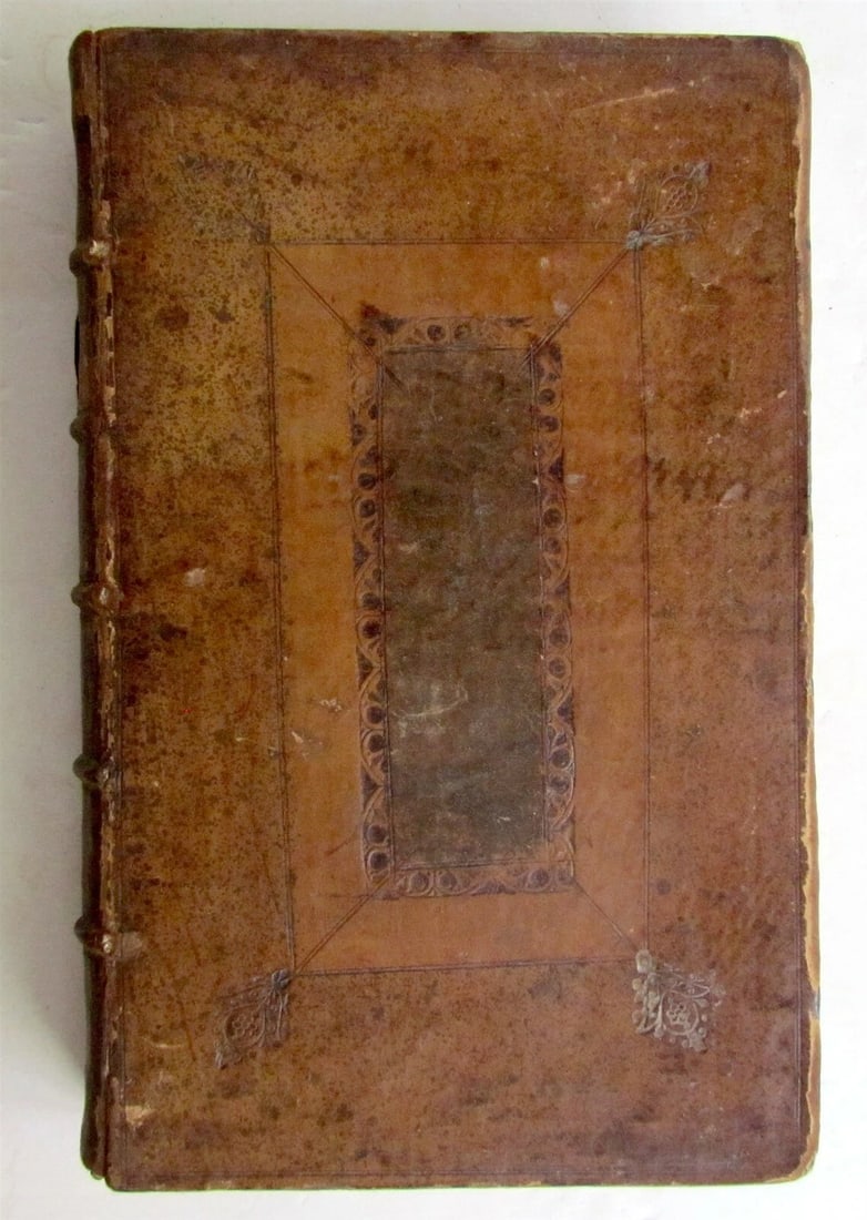 1725 POETRY CHRISTIADOS by MARCI HIERONYMI VIDAE antique - 2