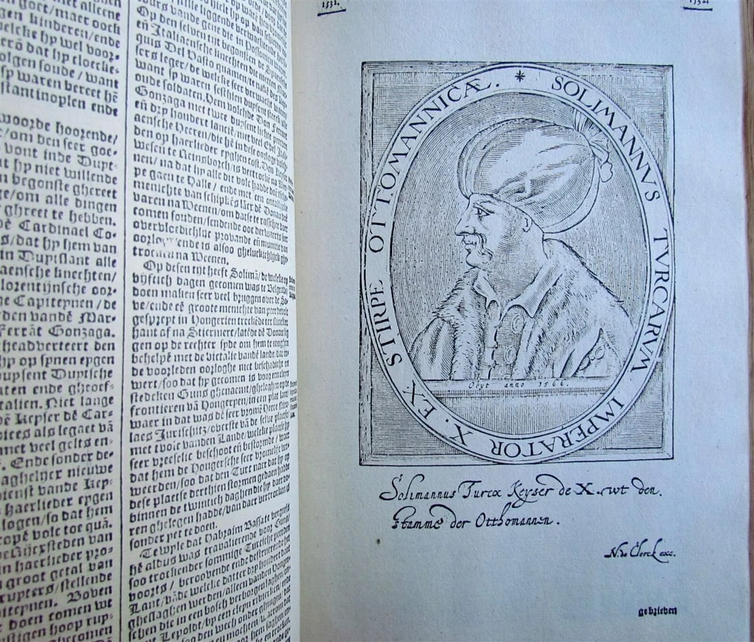 1610 CHARLES V BIOGRAPHY illustrated LATIN AMERICA Mexico Peru CONQUESTS ANTIQUE - 5