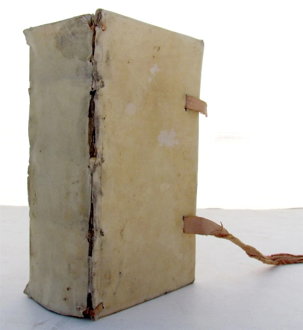 1601 THEOLOGY by Ludovici Granatensis ANTIQUE VELLUM BOUND - 2