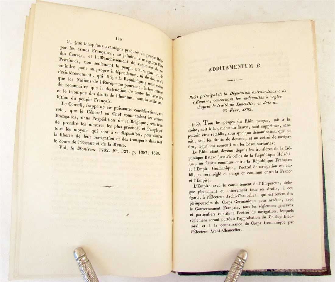 1835 HISTORY of RIVER NAVIGATION LAWS antique by I.L. Cremer van den Bergh - 6